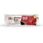 Gluten-Free Cereal Bar | Raspberries & Dark Chocolate