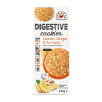 Oat Cookies | Digestive | Lemon, Ginger & Turmeric
